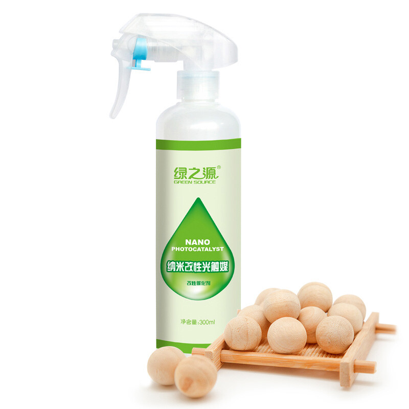 Green source nano modified Photocatalyst formaldehyde removing spray benzaldehyde removing agent new house decoration furniture deodorant 300ml