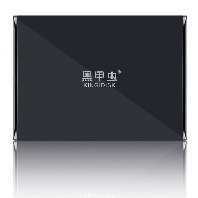 Black beetle slim500 slim series 500g metal ultra-thin 2.5-inch portable usb3 0 mobile hard disk Midnight Black