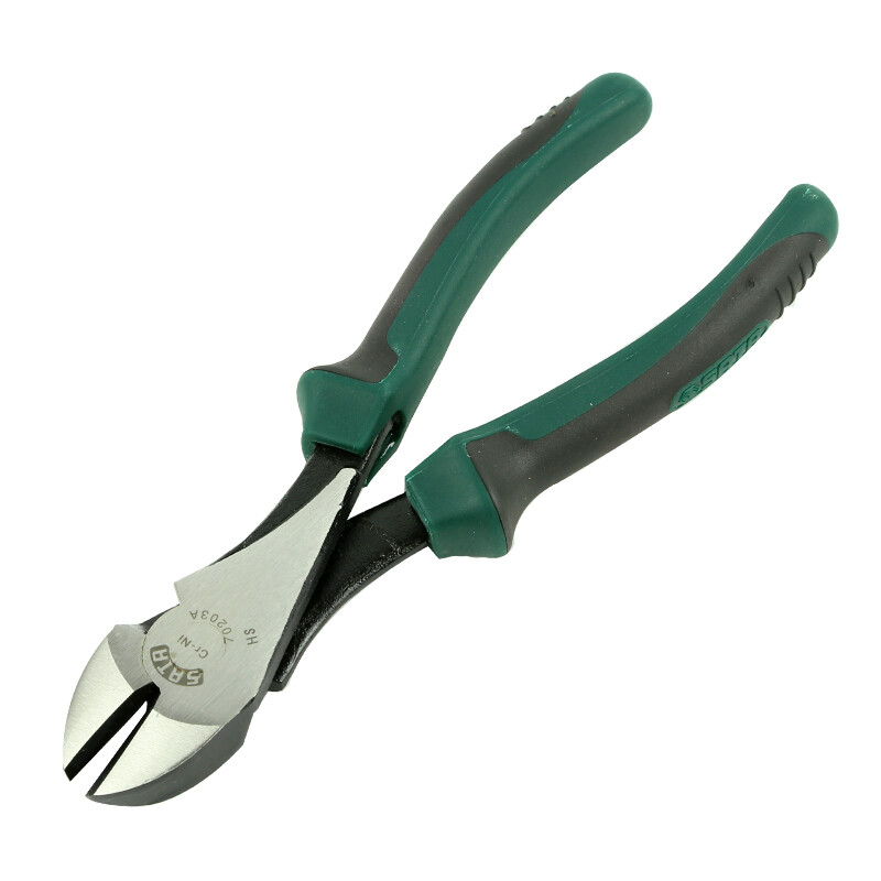 SATA 70203a diagonal pliers wire breaking pliers diagonal pliers side cutters double color handle 7 inches