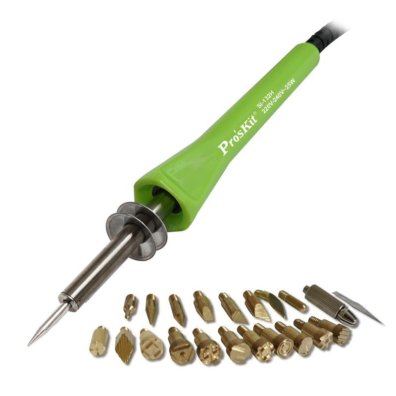 Pro's kit si-132h 25W soldering pen 21 soldering heads