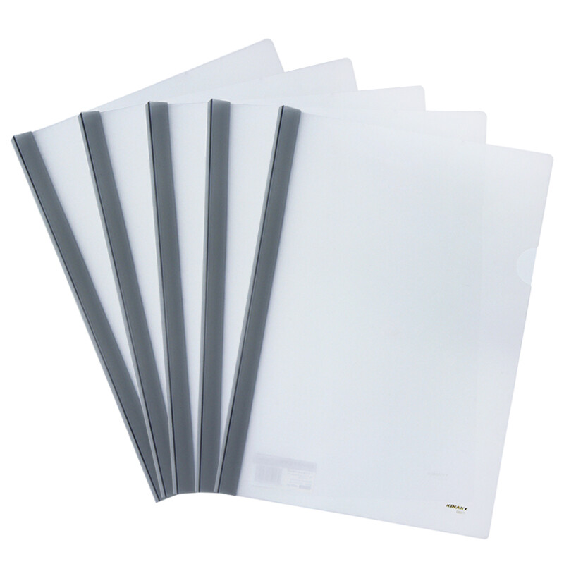 Jindeli q311 A4 thick plate sucker rod clamp report clip White 5 pieces