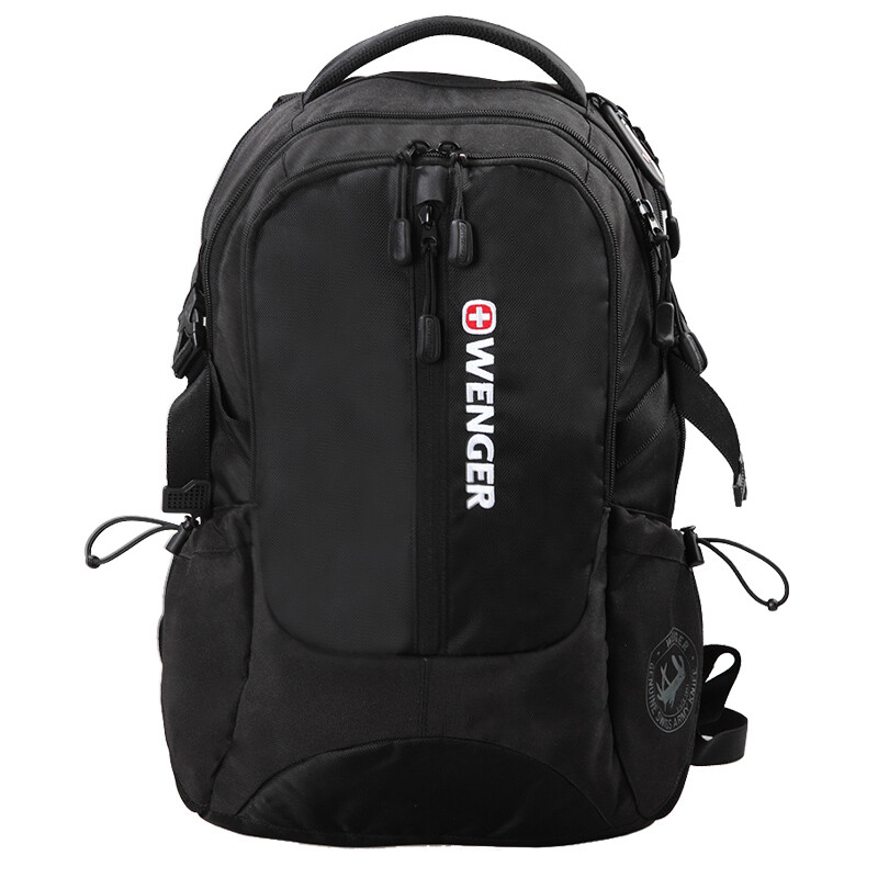 Swiss Army knife wego Wenger backpack business laptop bag 15.6 inch leisure sports backpack men's schoolbag black sab86813109048