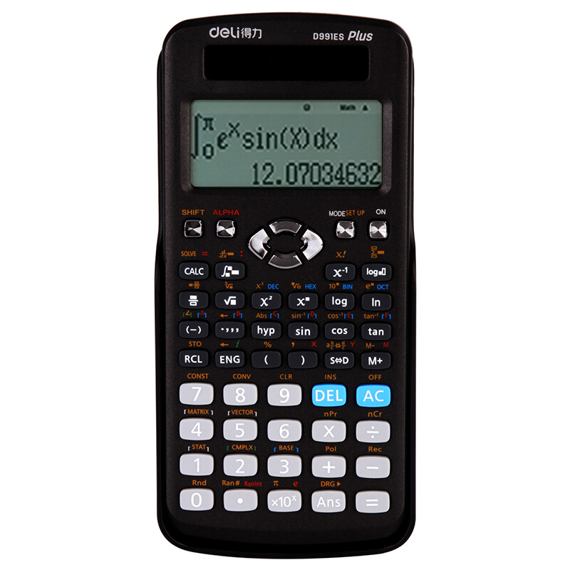 Deli d991es student science function calculator black