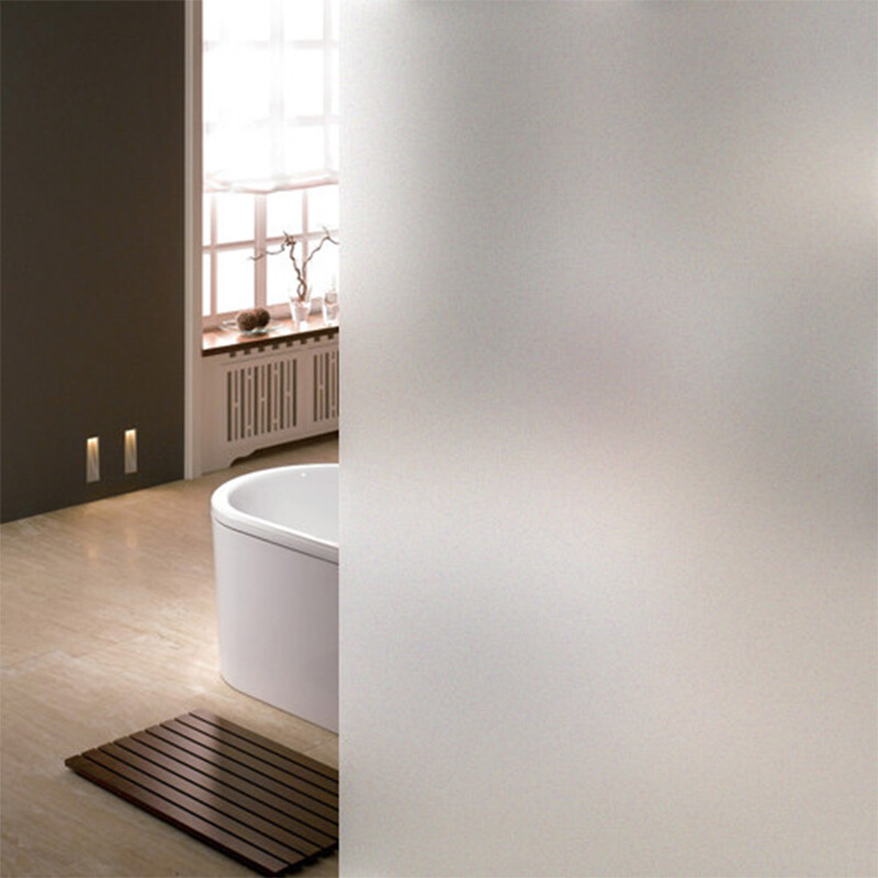 Foojo Fuju glue free door window glass film toilet transparent opaque electrostatic paste frosted paste 45 * 200cm