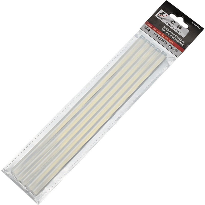 Kafwell hot melt glue gun glue rod 5 pieces, length 200, diameter 7mm ot0001b