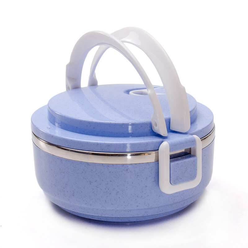 创弘  单层304不锈钢保温饭盒700ml 便当盒 学生饭盒 密封防漏饭盒