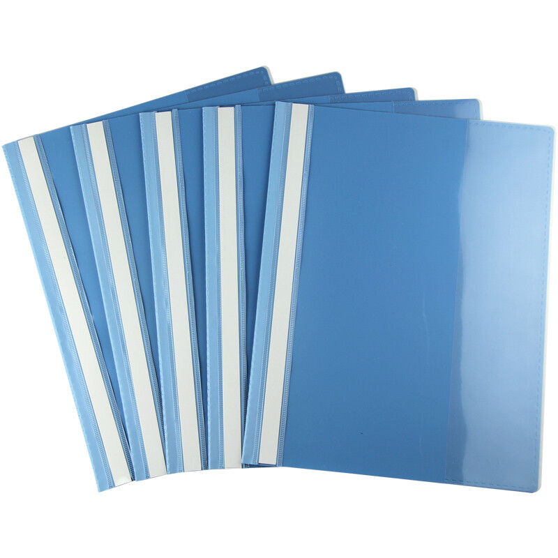 Jindeli lw320 A4 bound report folder folder Blue 5 Pack