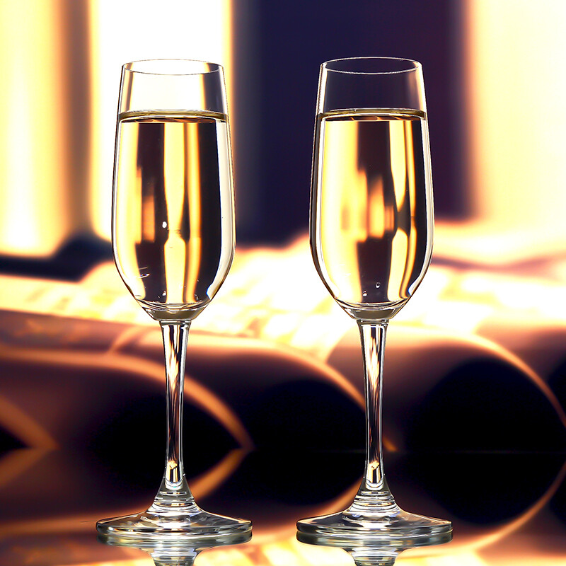 Ocean Thailand imported Madison flute champagne glass sparkling wine goblet 210m two sets