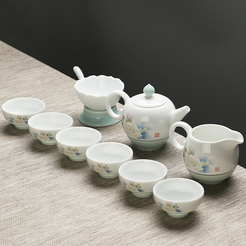 Sushi ceramics tea set set Tianxiang teapot teacup ceramic Kung Fu tea set gift box (teapot)