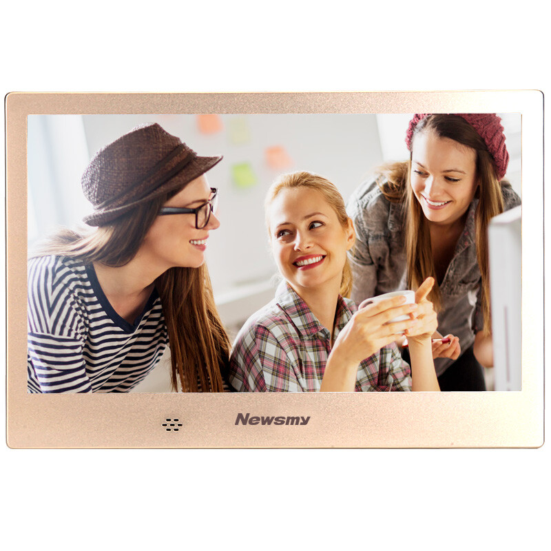 Newsmy d10mhd 10.1 inch digital photo frame HD electronic photo frame metal electronic photo album tuhaojin