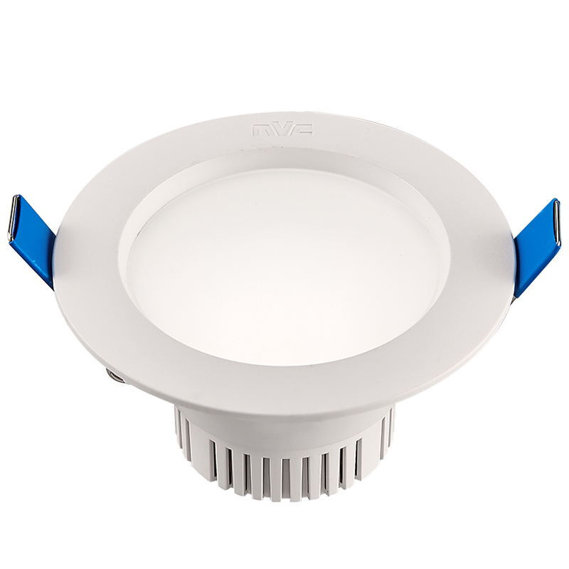 NVC led downlight ceiling lamp painted white 3W warm white light 4000K opening 7.5-8.5cm