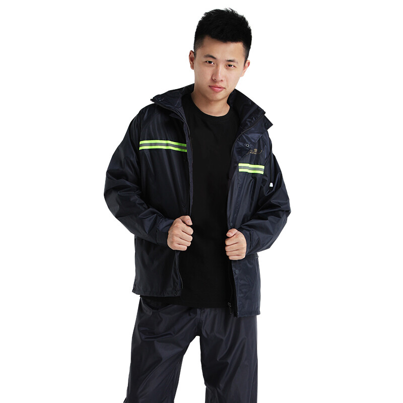 Paradise raincoat rainpants set battery car electric vehicle motorcycle windproof split raincoat men's and women's adult n211-7ax XXL