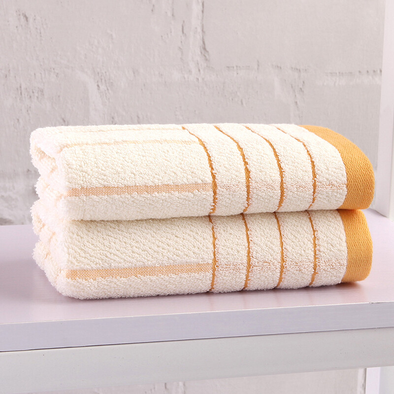 Xinpai towel home textile cotton deep skin care towel 33 * 72cm yellow