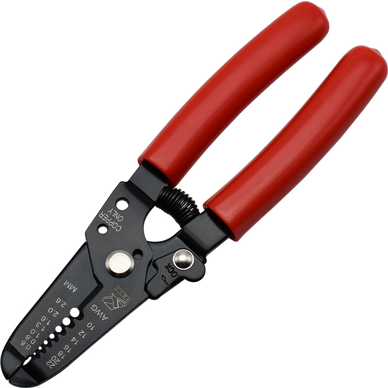Kafweldo wire stripping pliers wire pressing pliers electrician pliers 6 inch pc4007w