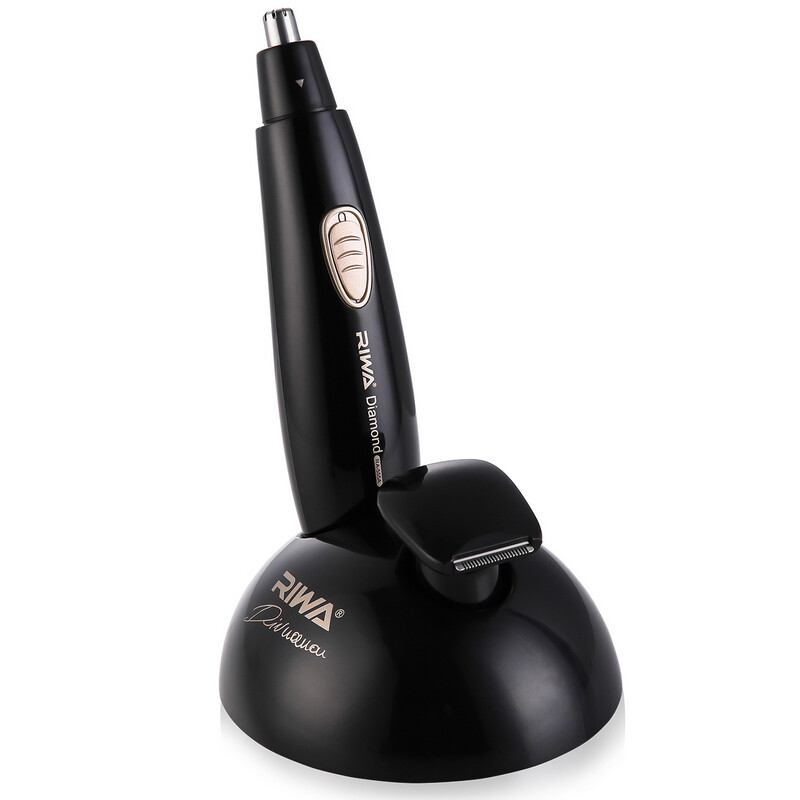 Riva nose hair washing electric nose hair trimmer temples trimming eyebrow three in one rechargeable version ra-555a