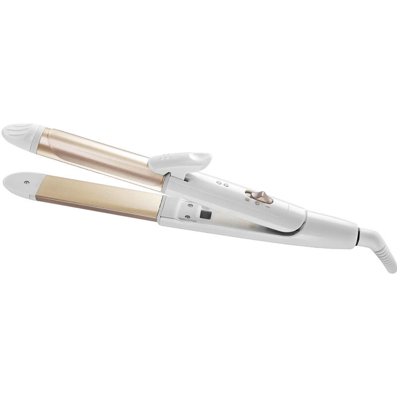 Povos hair straightener hair stick straight hair curler dry and wet hair curler pr5073