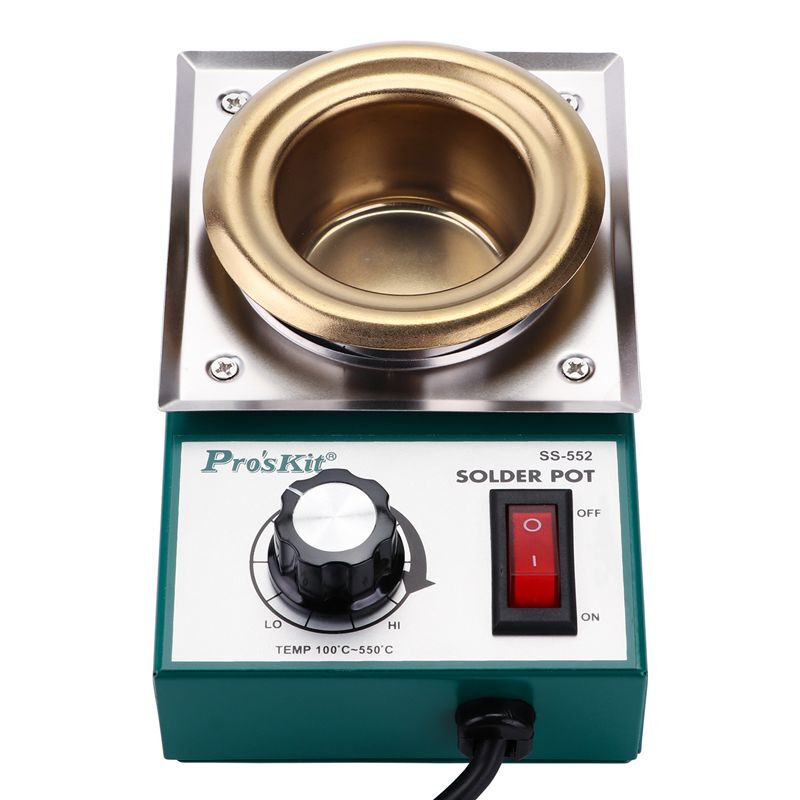 Pro'skit ss-552h 200W compact round tin furnace with tin melting capacity of 0.5kg