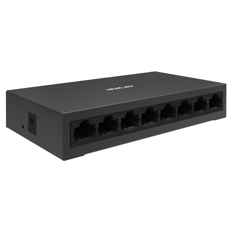 Mercury s108d 8-port 100m steel shell switch network cable network splitter household dormitory monitoring project shunt