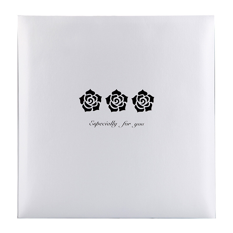 Japan Zhonglin (NCL) three roses silver DIY film coated adhesive couple album / Wedding Album / album wyb-73582-sv [imported]