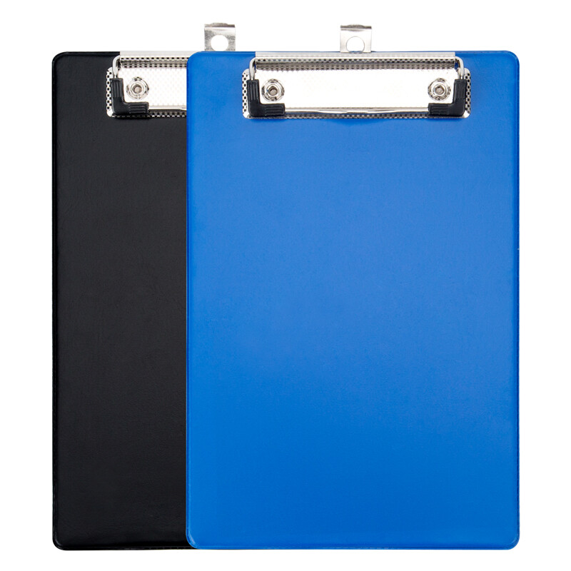 Guangbo plastic coated A4 double strong folder board / folder / office supplies wj6200
