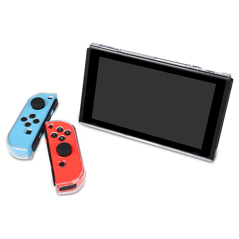 Bubm SJK Nintendo switch protective shell ns switch host handle split support shell transparent hard shell