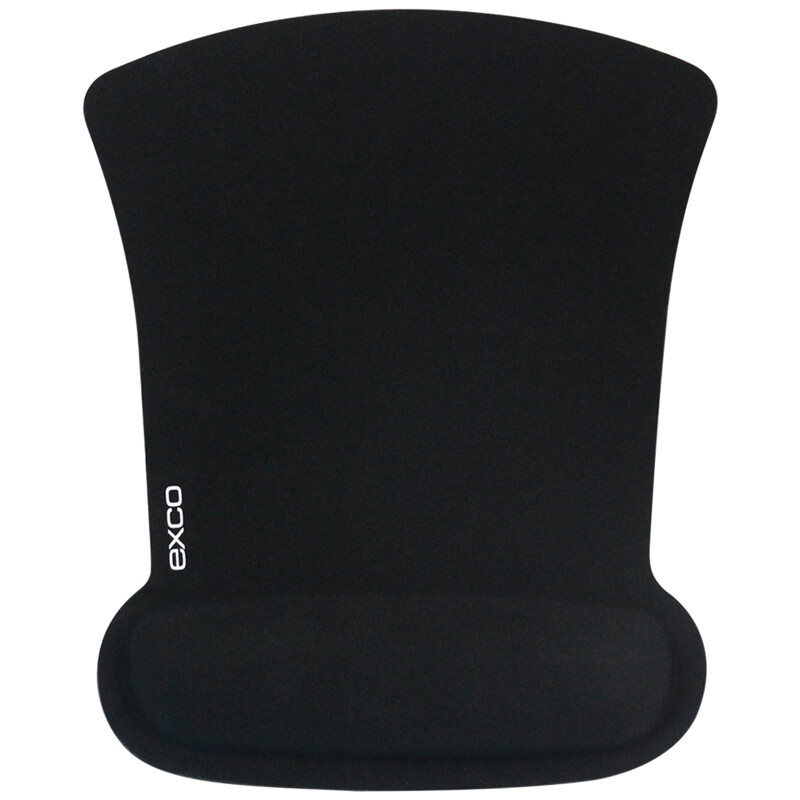 Yishiku EXCO comfortable slow rebound mouse pad wrist guard wrist support hand pillow thickened business game office hand support cloth msp-011 black