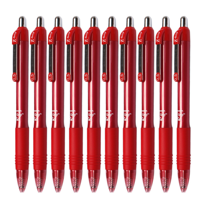 Zebra c-jj3 gel pen 0.5mm red (10 pieces)