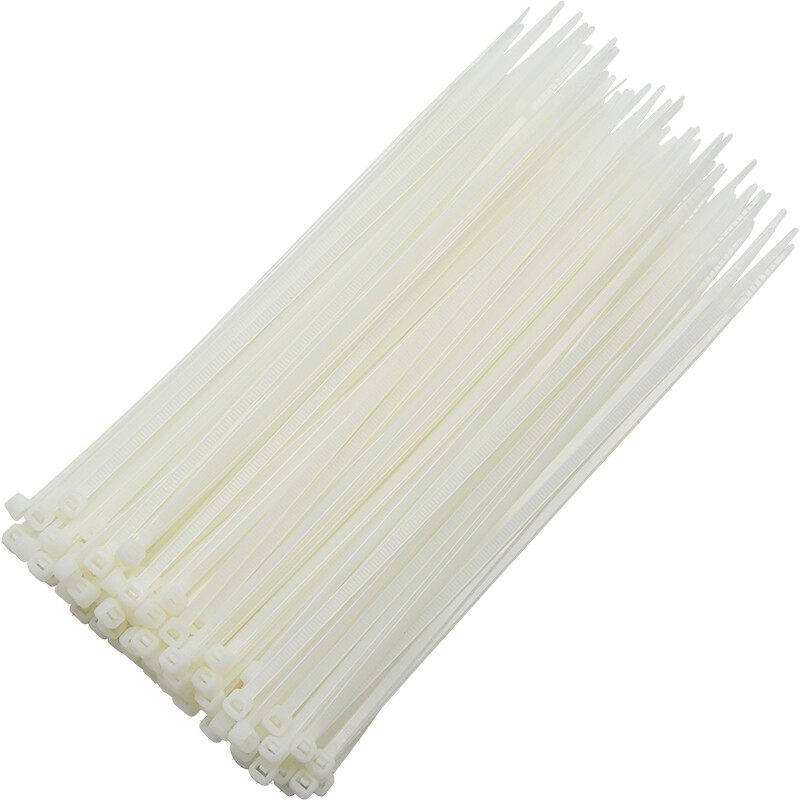 Kafwell self-locking nylon cable tie 3.6 * 200mm White 100 pieces ot1018g