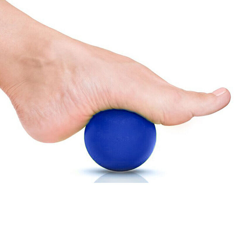 Dewick massage ball fascia ball deep muscle release ball curved stick acupoint massage fitness ball blue