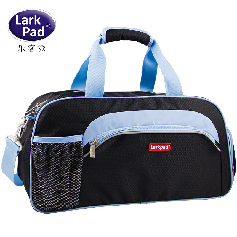 Larkpad large capacity luggage bag men's travel bag women's handbag business travel bag fitness bag luggage bag Lingge black