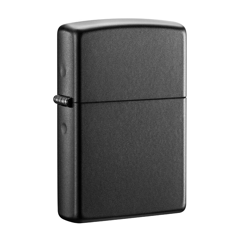 Zippo lighter black dumb paint 218 kerosene windproof lighter