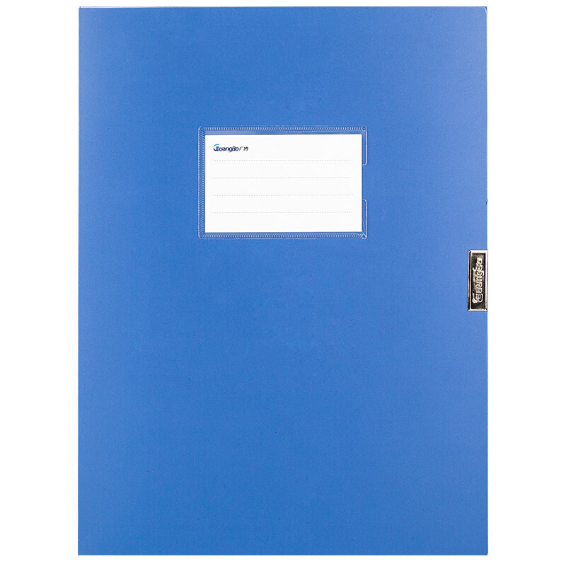Guangbo high texture A4 folder board (long clip + board clip) file storage wj6155