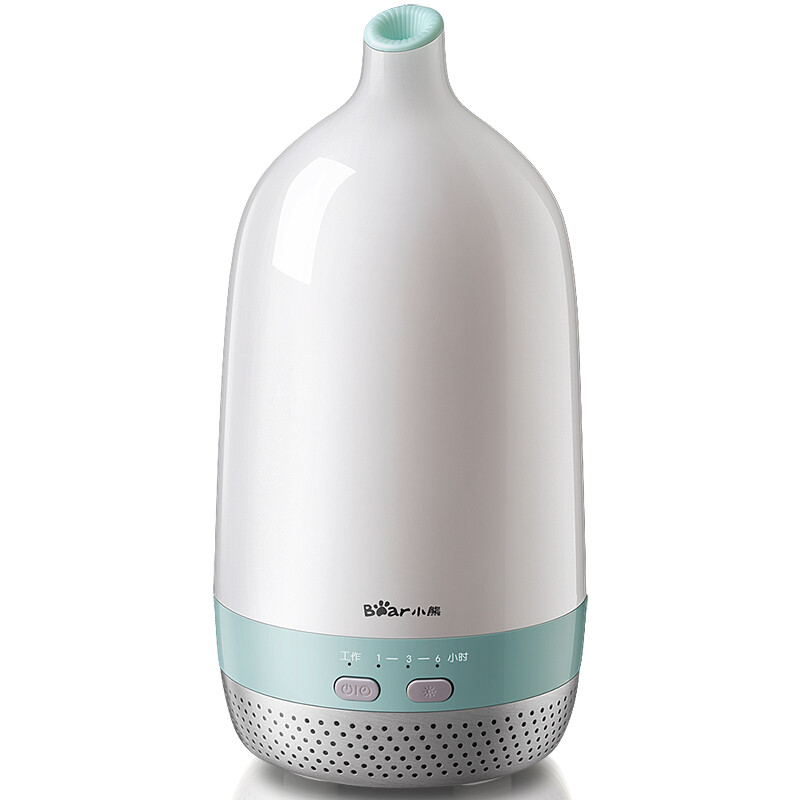 Bear humidifier aromatherapy machine mini home plug-in bedroom office essential oil aromatherapy lamp can be timed jsq-d02e1