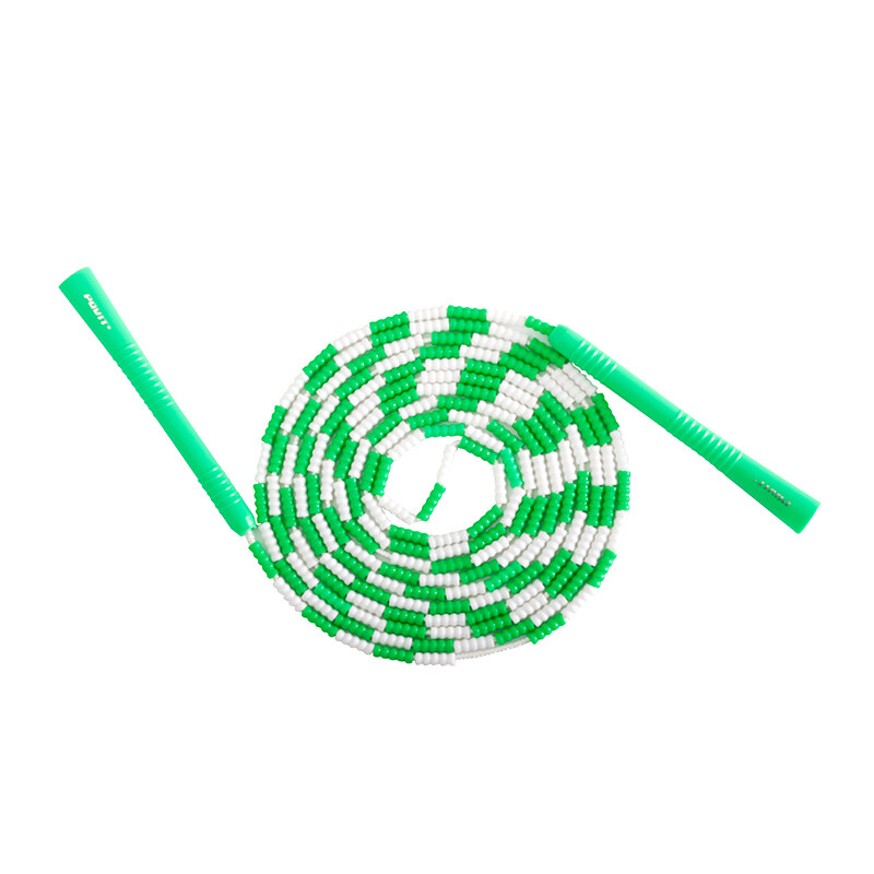 Puweite Povit bamboo 5m group rope skipping wear-resistant PVC multi person rope skipping multi person extended rope green p-121
