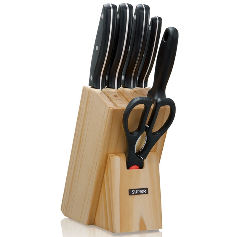SUPOR floating blade series 7-piece kitchen knife t1309e