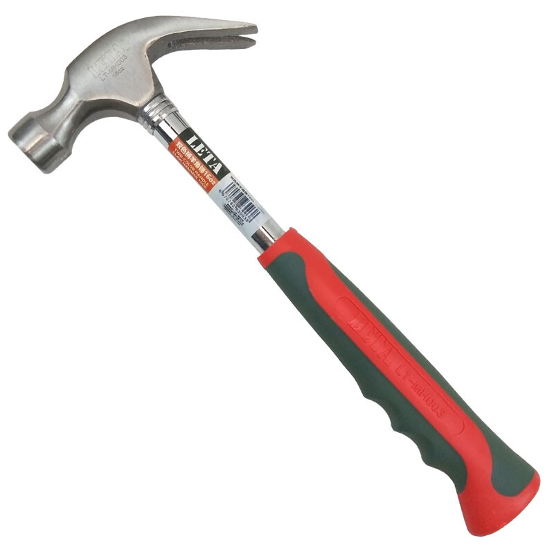Leta 8oz steel pipe handle sheep horn hammer iron hammer hammer lt-mh002
