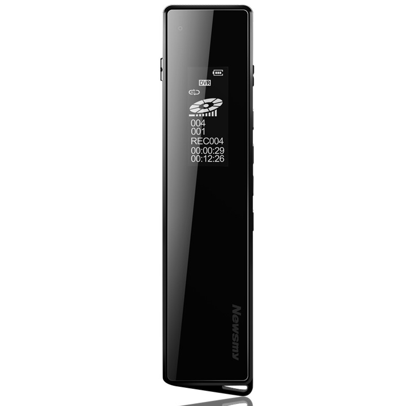 Newsmy recording pen V03 32g black professional popularization of micro HD noise reduction learning / conference interview and evidence collection applicable to MP3 player