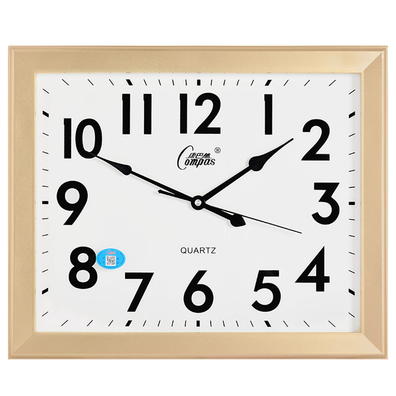Compas wall clock silent living room clock simple creative clock fashion quartz clock modern office wall clock c3093 flashing gold