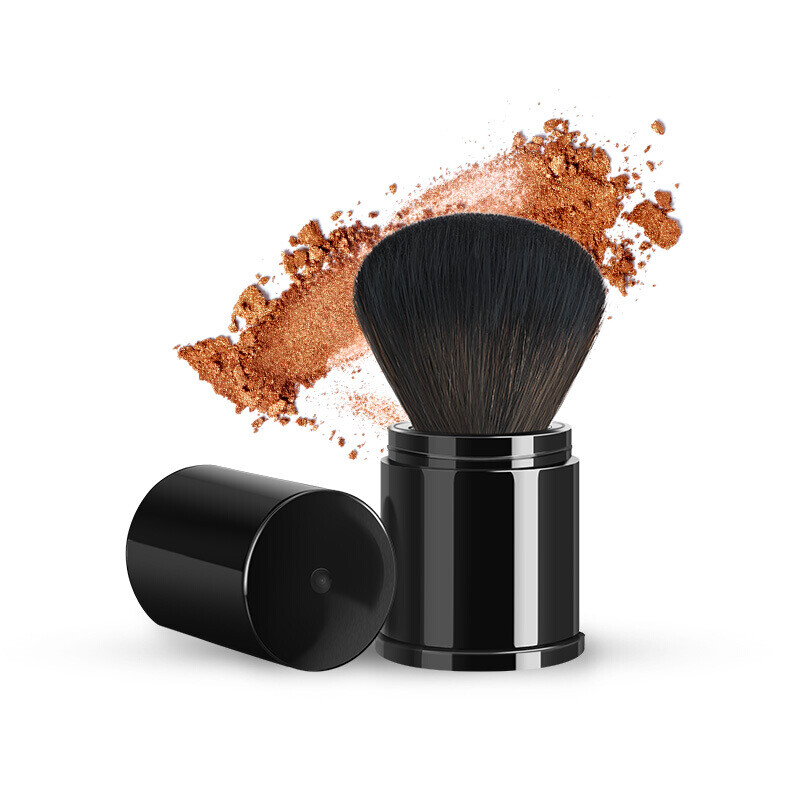 Breading beautyblend powder brush, stretch blush brush, honey brush, portable makeup brush, makeup makeup brush tool.