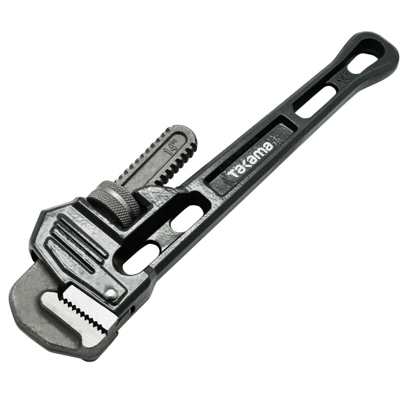 Takama 14 inch heavy pipe wrench water pipe wrench water pump wrench round pipe wrench 607014