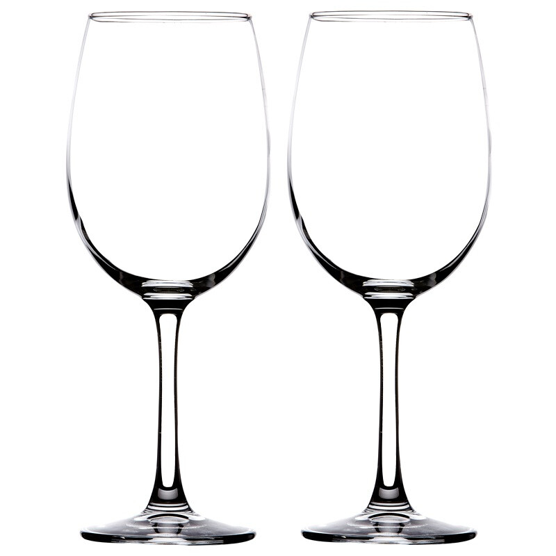 Green apple taste 465ml goblet red wine cup 2 pieces ej5202 / L2