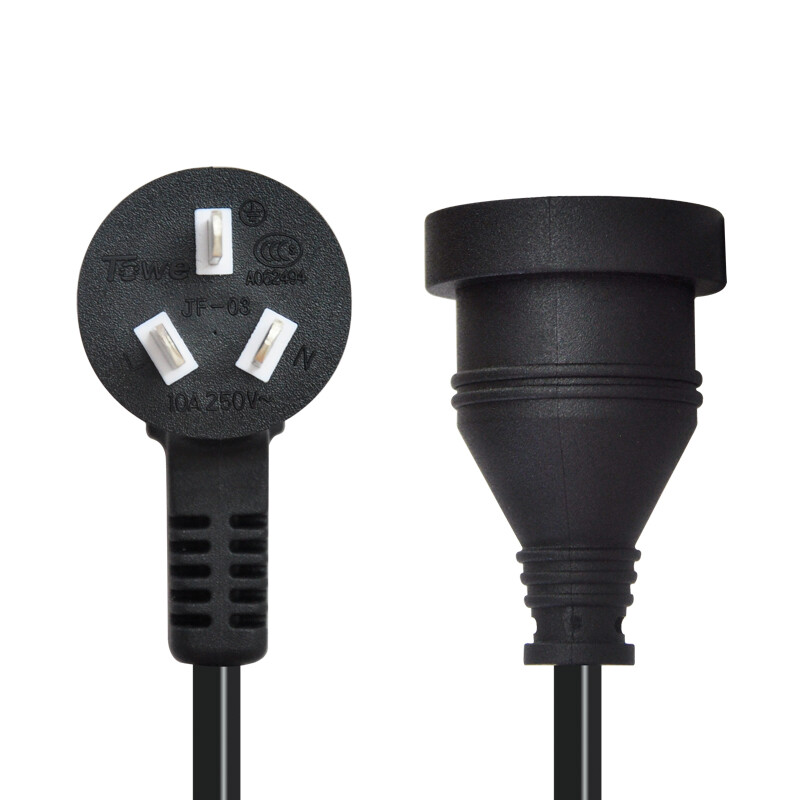 It is also (tower) g10a1m three core extension cord socket power plug, which is inserted into the extended connecting line of household electric vehicle charging water heater and washing machine