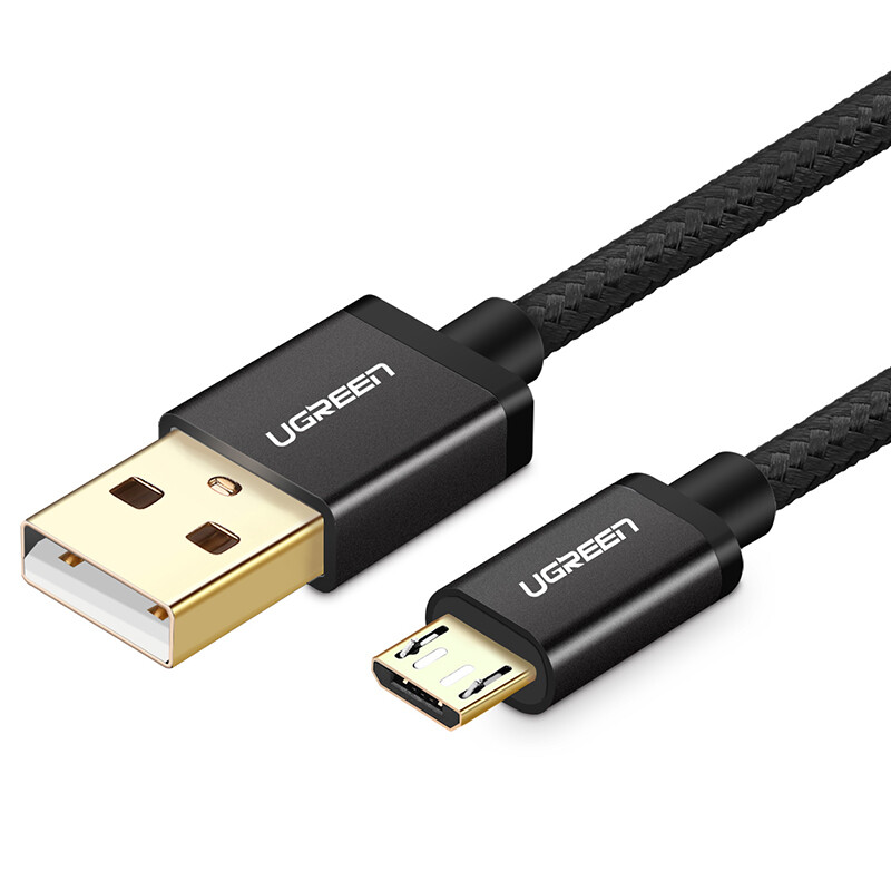 Lvlian Android data cable 2A fast charging mobile phone charger cable micro USB power cable supports Xiaomi vivo Huawei oppo Samsung Meizu 1.5m 40981 deep black