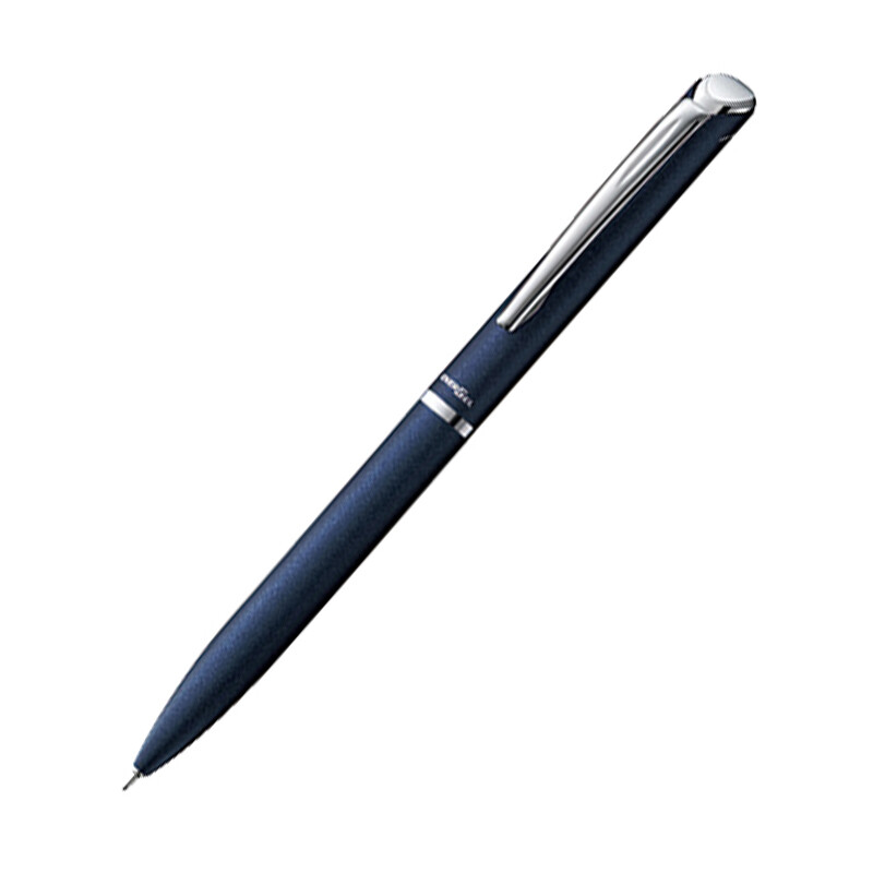 Japan Pentel bln2005 business metal pole neutral pen quick drying rotary core out signature pen 0.5mm blue pen holder / black core