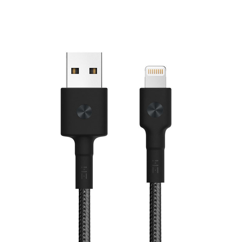 ZMi (purple rice) MFI certified 7 / 6 / 5S Apple data cable 1m braided wire al803 mobile phone charger cable power cable supports iPhone 6S / 7 / 7p / SE / iPad