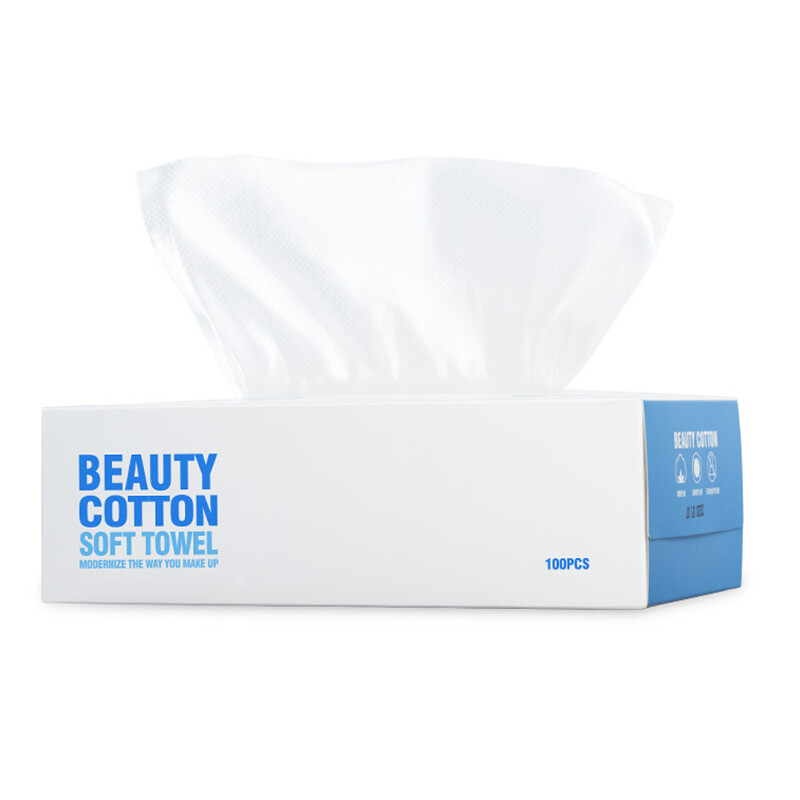 Beilangde beautyblend disposable face wash towel cleansing towel make-up cotton soft towel 100 pieces