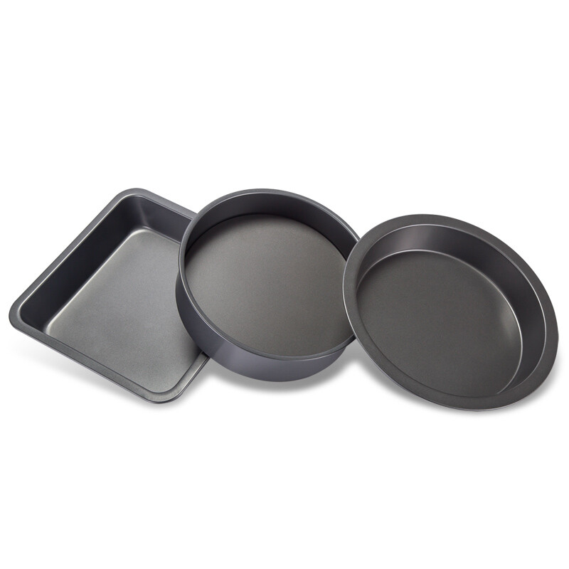 Jekero pizza plate 8-inch mold square plate three piece set