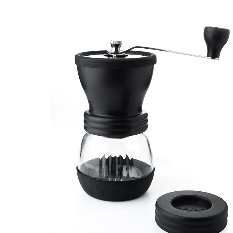 Hario Japan original imported hand coffee grinder ceramic grinding core adjustable with glass storage tank mscs-2dtb