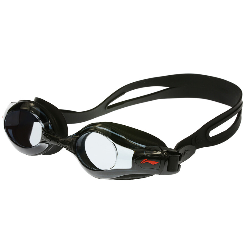 Li Ning Li-Ning myopia goggles men's and women's waterproof and fog proof HD swimming goggles genuine swimming goggles lsjk668 black 300 degrees