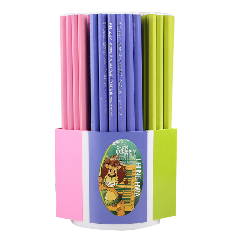 China 6925 barrel HB pencils students write 64 barrel pencils